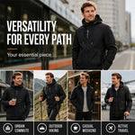 Waterproof Hooded Rain Jacket