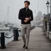 Quarter Zip Mock Neck Sweater
