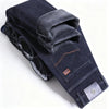 Warm Lined Straight-Leg Jeans