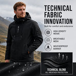 Waterproof Hooded Rain Jacket
