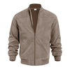 Classic Suede Bomber Jacket