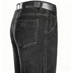 Warm Lined Straight-Leg Jeans