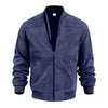 Classic Suede Bomber Jacket